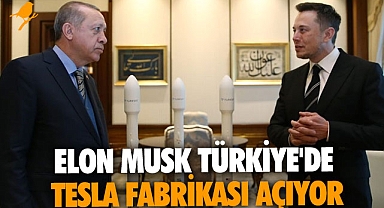 Elon Musk Türkiye'de Tesla fabrikası açıyor