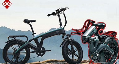 Fuell Folld'dan 110 km'lik katlanabilir elektrikli bisiklet