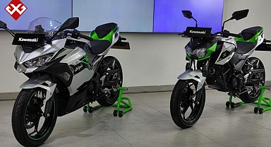 Kawasaki'den elektrikli motosiklet devrimi: Ninja e-1 ve Z e-1 modelleri tanıtıldı