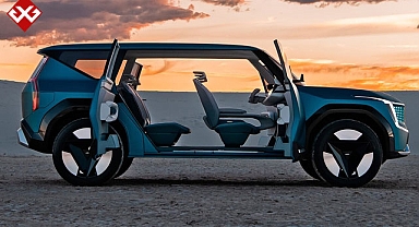 Kia'nın SUV EV9 modeli ödüllere doymadı: Yılın aile otomobili seçildi