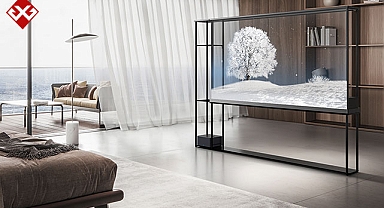 LG'den dünyanın ilk kablosuz şeffaf OLED TV'si